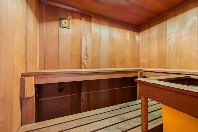 28 Brook St, Plympton, MA 02367 - relaxing sauna / steam room with wooden ceiling and wood walls