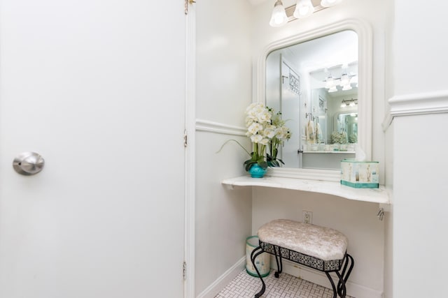 15 Mirror Brook Rd, West Yarmouth, MA 02673 - bathroom featuring baseboards and tile patterned flooring