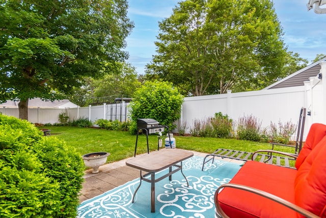 15 Mirror Brook Rd, West Yarmouth, MA 02673 - fenced backyard featuring a patio area