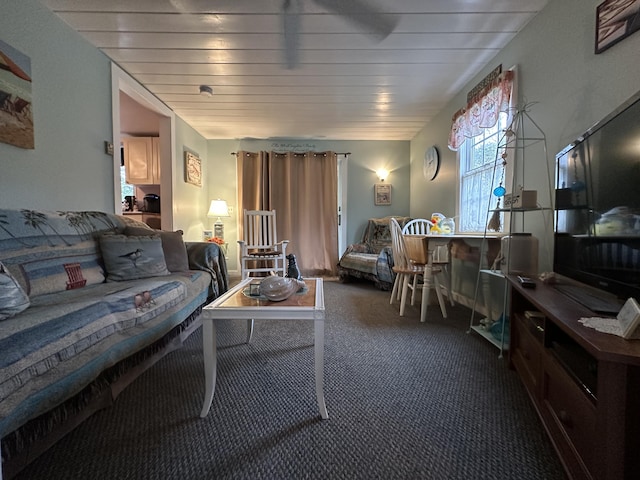39 Naushon Rd, Dennis Port, MA 02639 - living area with carpet floors