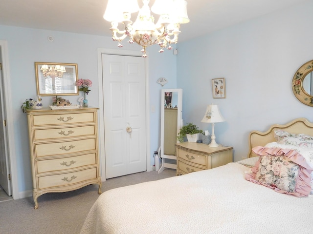 3 Executive Dr, Mashpee, MA 02649 - bedroom with a chandelier and light carpet