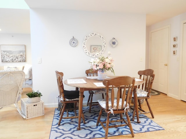 3 Executive Dr, Mashpee, MA 02649 - dining area with light wood-style floors and baseboards