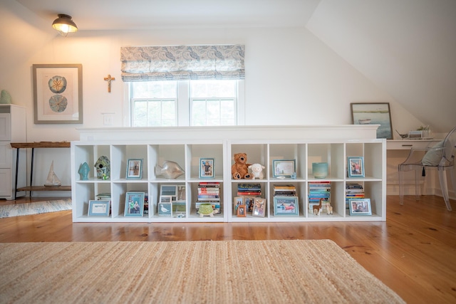 625 Bridge Rd, Eastham, MA 02642 - sitting room with wood finished floors and lofted ceiling