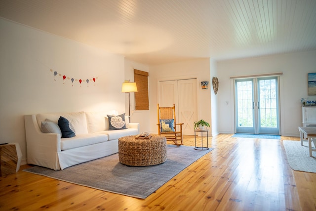 625 Bridge Rd, Eastham, MA 02642 - living room with hardwood / wood-style floors