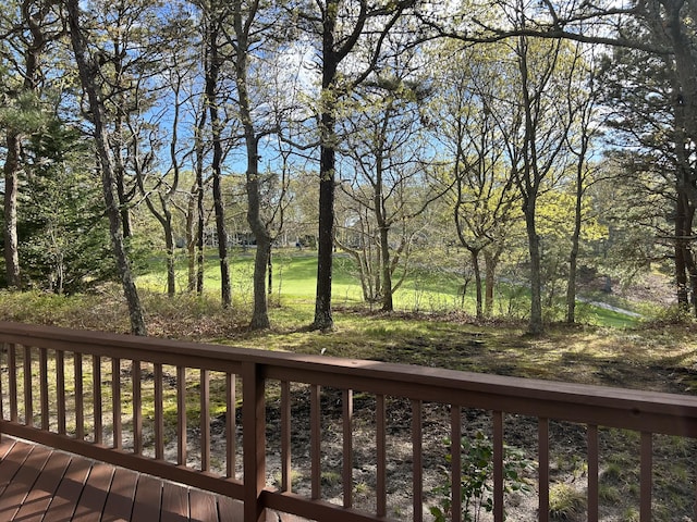 view of deck