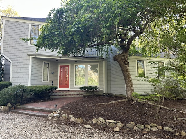 view of front facade