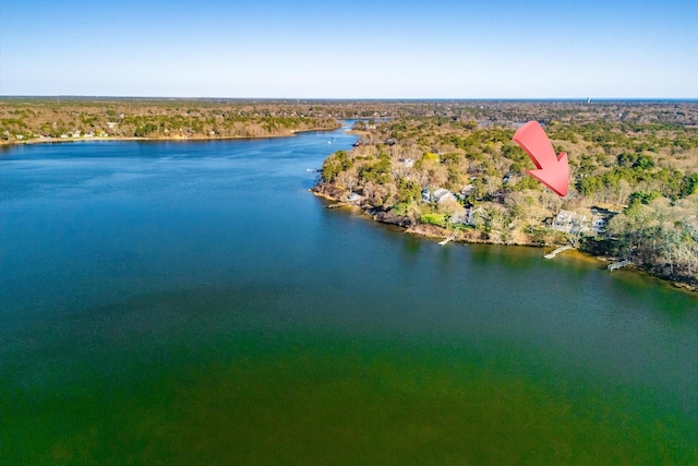 118 Driftwood Ln, South Yarmouth, MA 02664 - aerial overview of property's location featuring a nearby body of water