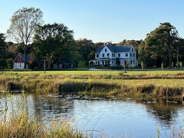 property view of water