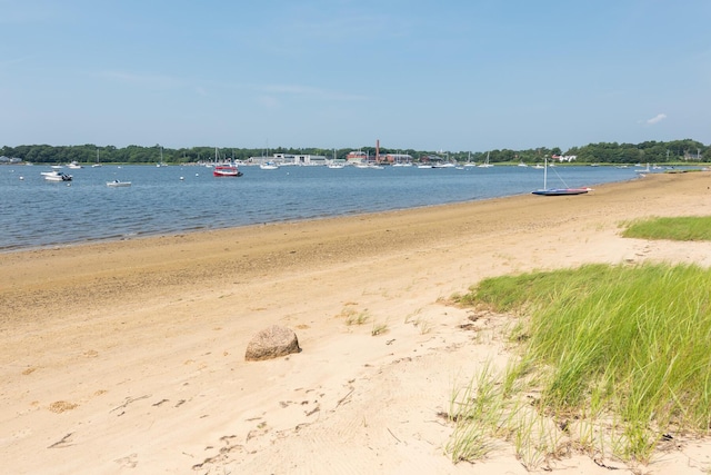 water view with a beach view