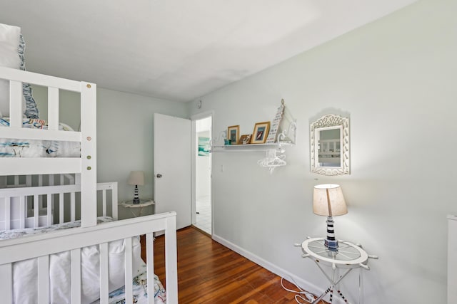57 Oak St, Wareham, MA 02571 - bedroom with wood finished floors and baseboards