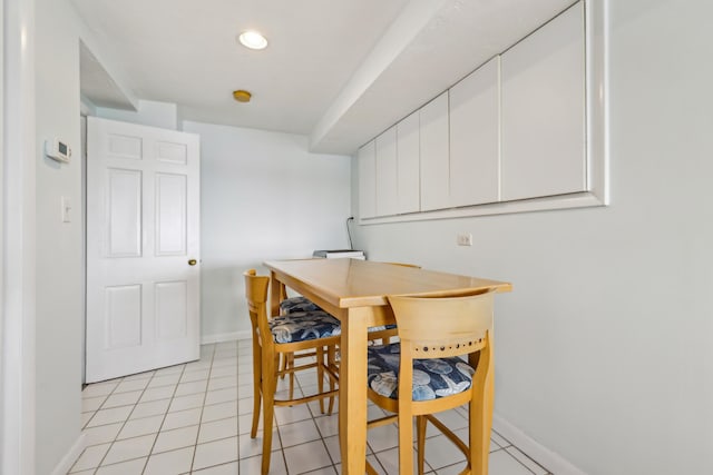 57 Oak St, Wareham, MA 02571 - dining area featuring baseboards and recessed lighting