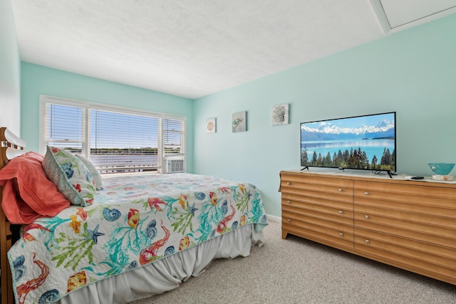 57 Oak St, Wareham, MA 02571 - carpeted bedroom featuring baseboards and attic access