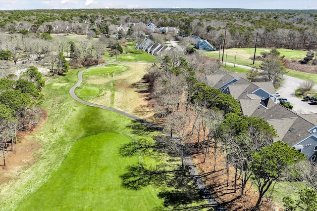81 Fletcher Ln Unit C, Brewster, MA 02631 - aerial perspective of suburban area featuring a golf course