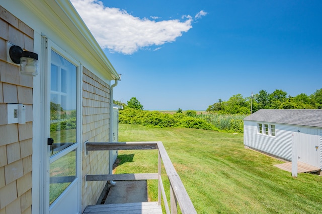56 Wharf Ln, Yarmouth Port, MA 02675 - view of grassy yard
