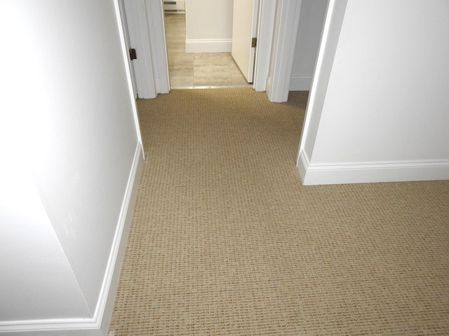 307 W Main St Unit 7, Hyannis, MA 02601 - hallway with carpet flooring and baseboards