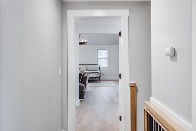 115 Kiahs Way E, Sandwich, MA 02537 - hallway with light wood-style floors and baseboards