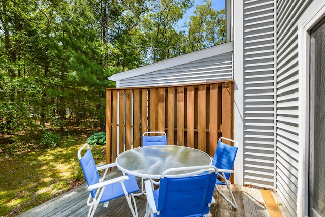 34 Southpoint Dr, Sandwich, MA 02563 - deck featuring outdoor dining area