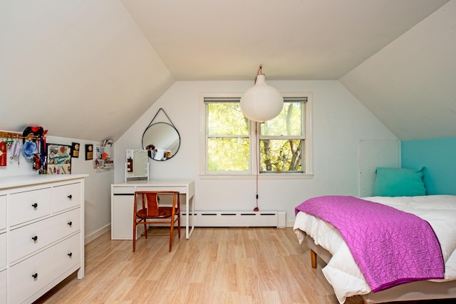10 Bay View Rd, Wellfleet, MA 02667 - bedroom with light wood finished floors and lofted ceiling