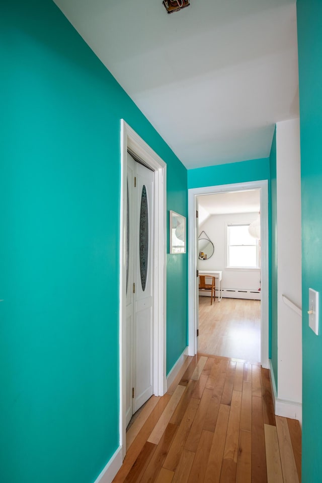 10 Bay View Rd, Wellfleet, MA 02667 - hall featuring wood finished floors and baseboards
