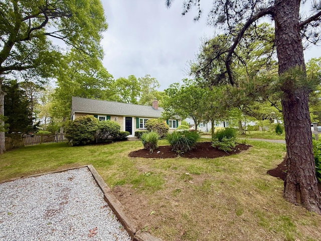 4 Frank Doyle Rd, South Dennis, MA 02660 - view of front of house featuring a chimney