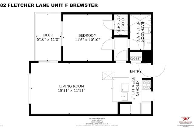 82 Fletcher Ln Unit D, Brewster, MA 02631 - home floor plan