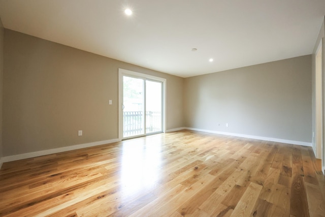 300 Buck Island Rd Unit C13F, West Yarmouth, MA 02673 - spare room with light wood finished floors, baseboards, and recessed lighting