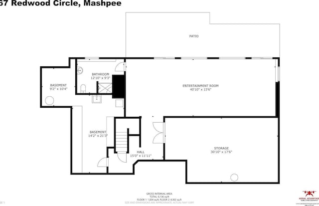 67 Redwood Cir, Mashpee, MA 02649 - home floor plan