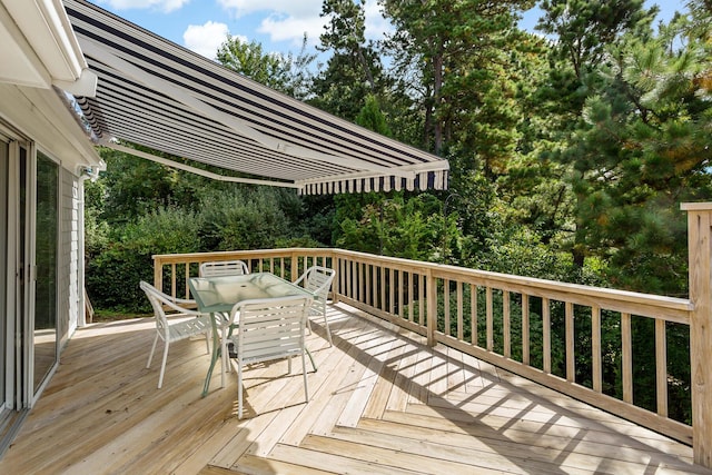 24 Greenland Cir, Yarmouth Port, MA 02675 - deck featuring outdoor dining space