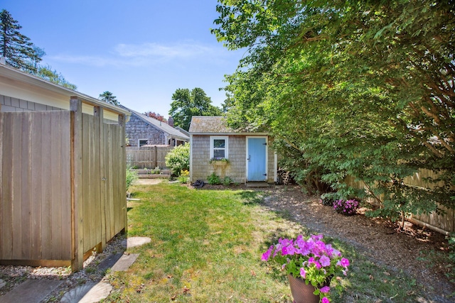 31 Chase St, Dennis Port, MA 02639 - view of yard featuring an outbuilding