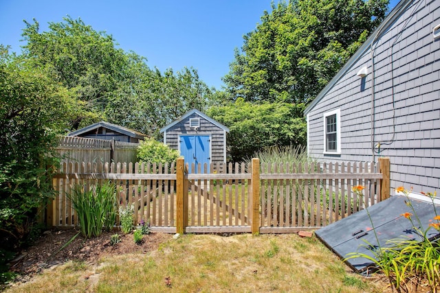 31 Chase St, Dennis Port, MA 02639 - view of yard featuring a storage unit