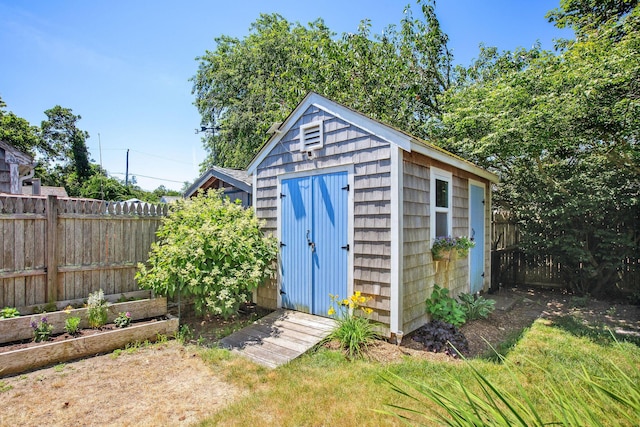 31 Chase St, Dennis Port, MA 02639 - view of shed featuring a garden