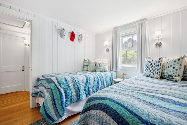 31 Chase St, Dennis Port, MA 02639 - bedroom featuring wood finished floors and crown molding