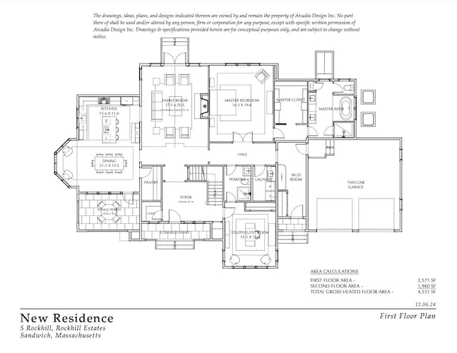 5 Rockhill Rd, Sandwich, MA 02563 - floor plan