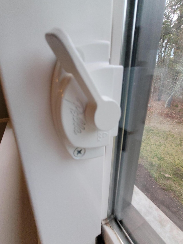 view of room details