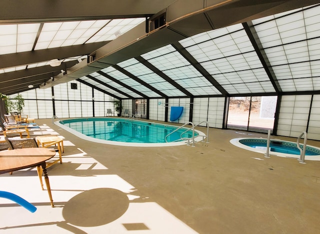 view of pool