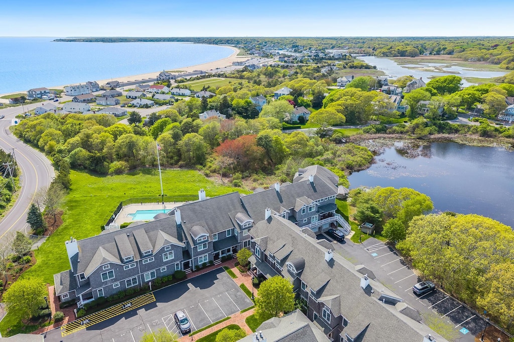 780 Craigville Beach Rd Unit B1, Centerville, MA 02632 - aerial perspective of suburban area with a large body of water