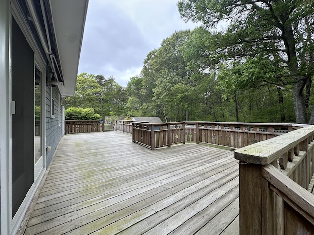14 Daisy Ln, South Yarmouth, MA 02664 - view of wooden deck
