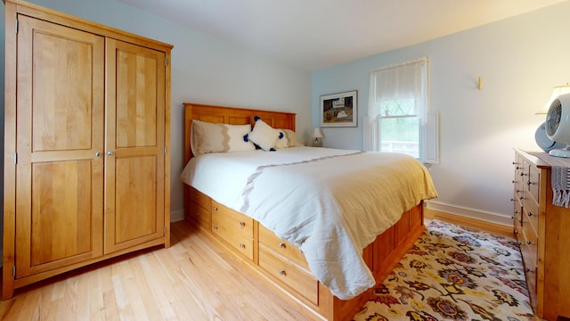 14 Daisy Ln, South Yarmouth, MA 02664 - bedroom featuring light wood-style floors and baseboards
