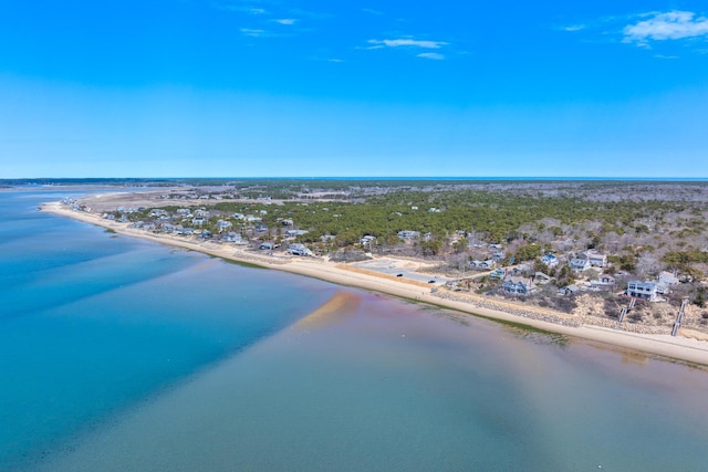 15 W Rd, Eastham, MA 02642 - aerial view of residential area with a nearby body of water