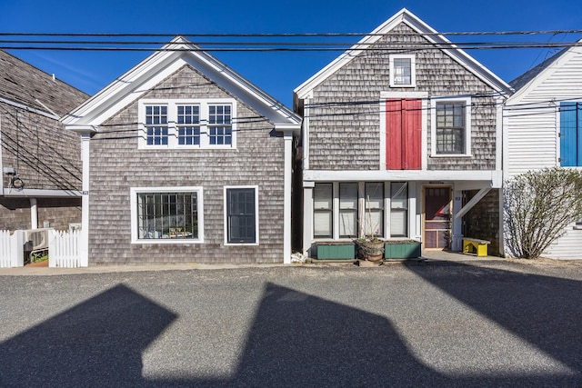 view of shingle-style home