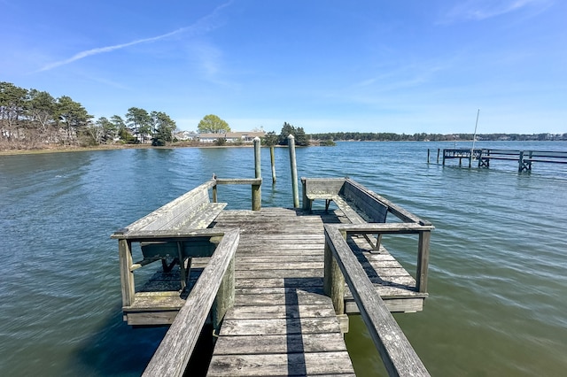 47 Cove View Dr, South Yarmouth, MA 02664 - dock featuring a water view