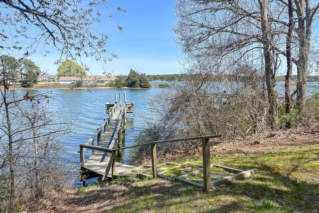 47 Cove View Dr, South Yarmouth, MA 02664 - dock area with a water view