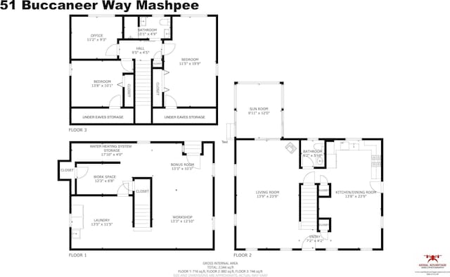 51 Buccaneer Way, Mashpee, MA 02649 - home floor plan