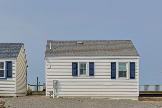 334 Shore Rd # 1, Truro, MA 02666 - view of side of property with a shingled roof