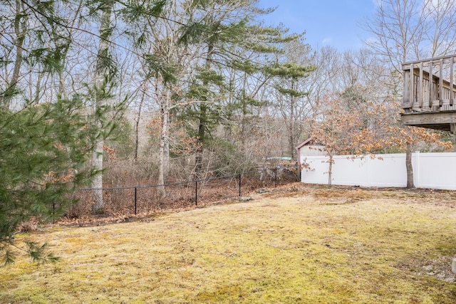 105 Edgewater Dr W, East Falmouth, MA 02536 - view of fenced backyard