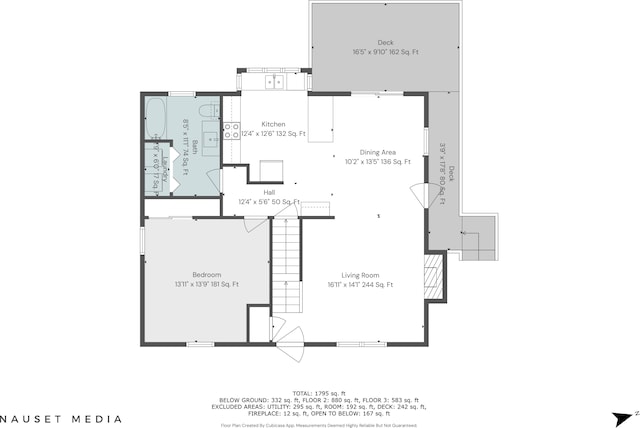 105 Edgewater Dr W, East Falmouth, MA 02536 - room layout