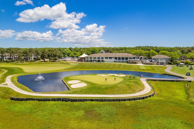 66 Simons Rd Unit C, Mashpee, MA 02649 - surrounding community featuring a water view, view of golf course, and view of scattered trees