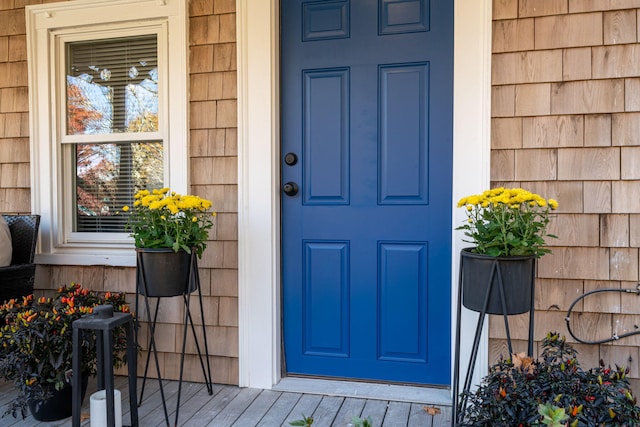 view of entrance to property