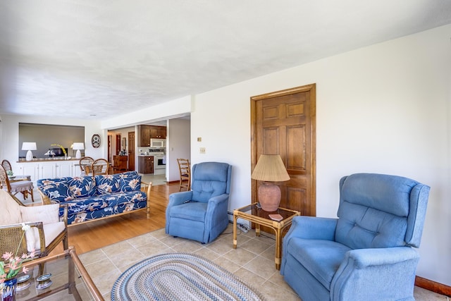 view of living room