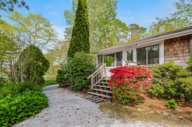 61 Bay Rd, North Falmouth, MA 02556 - view of doorway to property